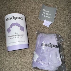 Nodpod Weighted Eye Blanket in Lavender